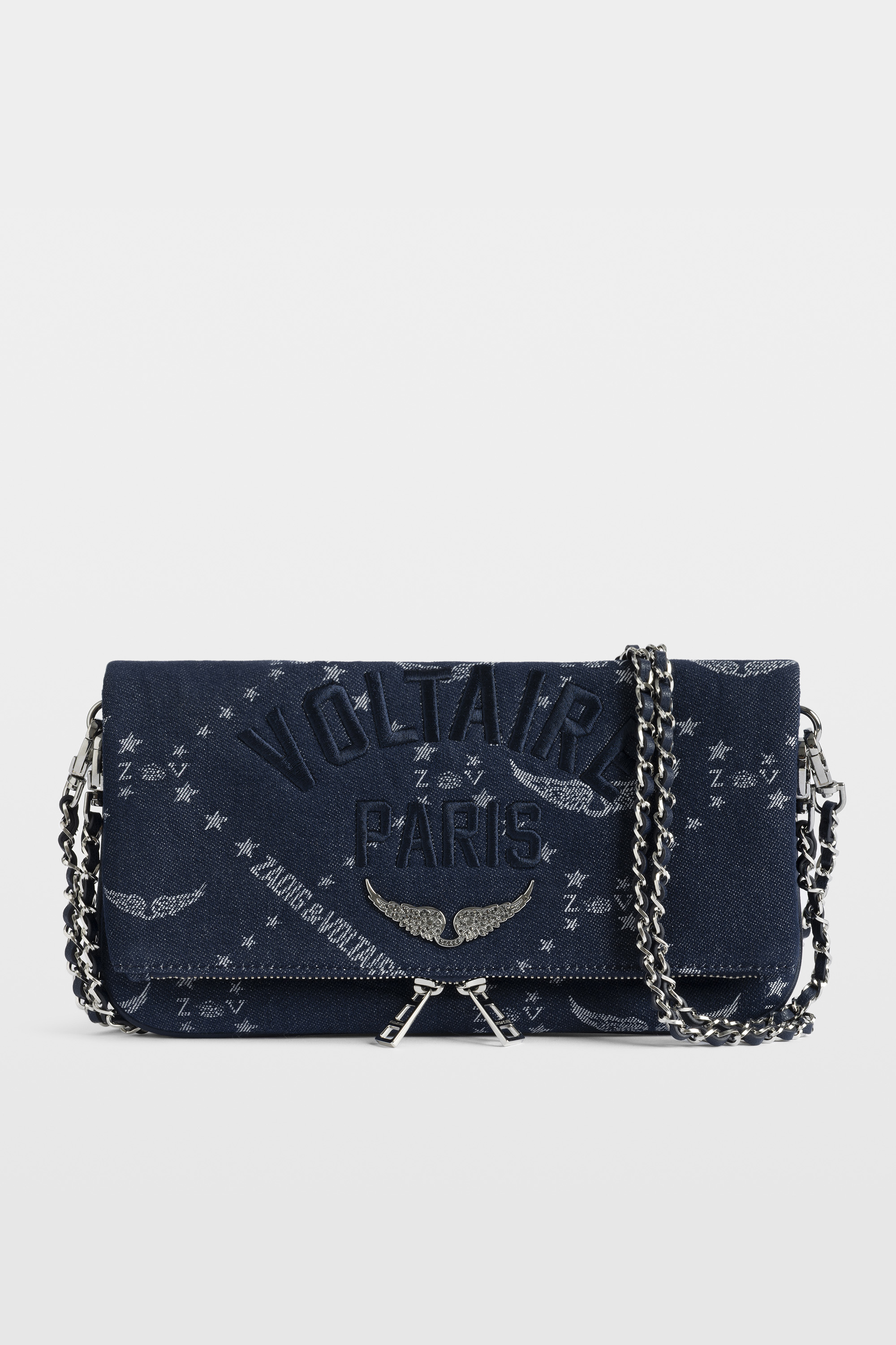 Rock Monogram Denim Bag