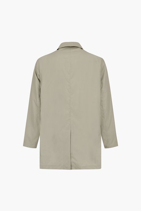 CAR 면 혼방 히든 버튼 하프 트렌치 코트 BRANDO SPSALT3