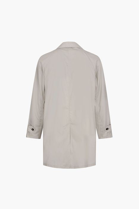 코튼 히든 버튼 베이직 트렌치 코트 MARTIN XXANADU014