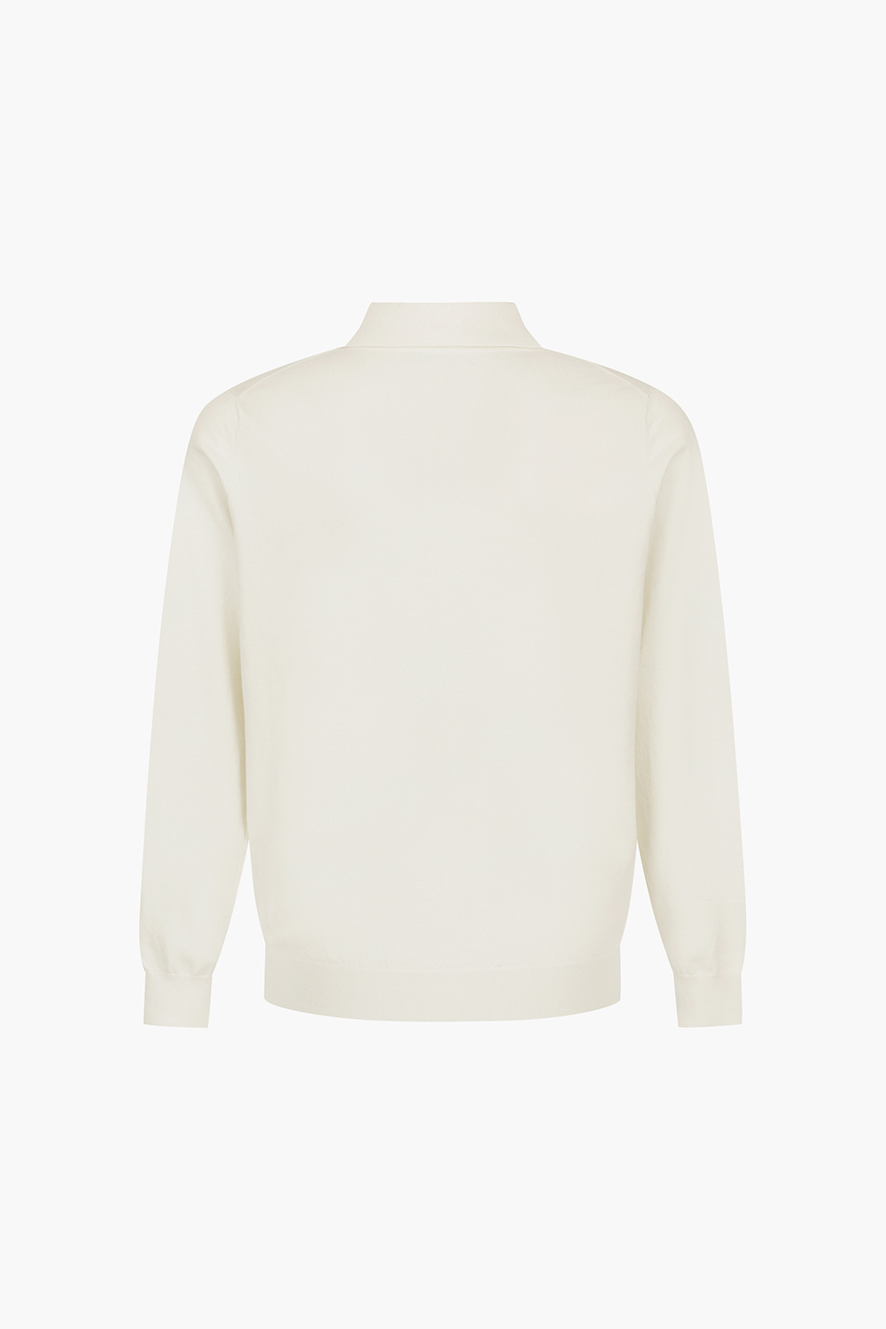 코튼 폴로 베이직 긴소매 니트 26/102IVORY