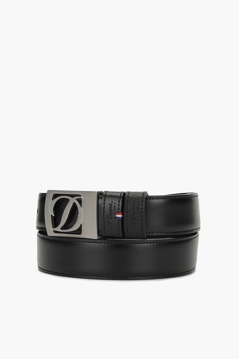 26 D로고 박스 버클 실버 30mm 벨트 블랙스무스/블랙사피아노 CJ8302001KR