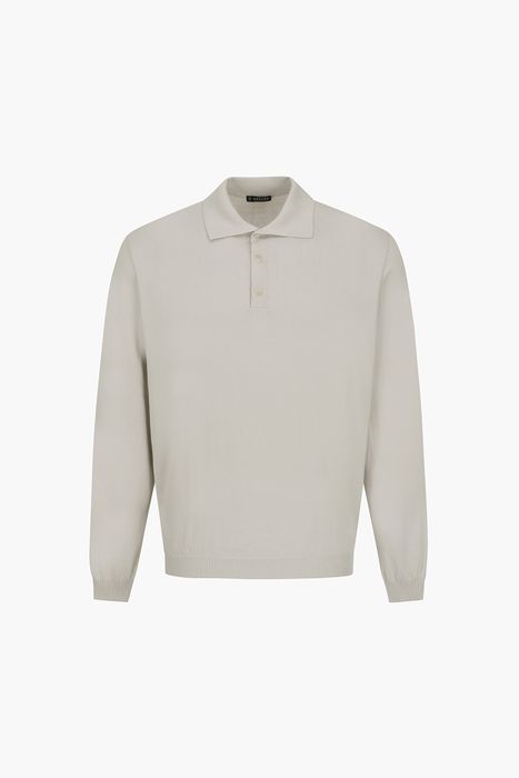 ICE 코튼 폴로 긴소매 니트 USC036106