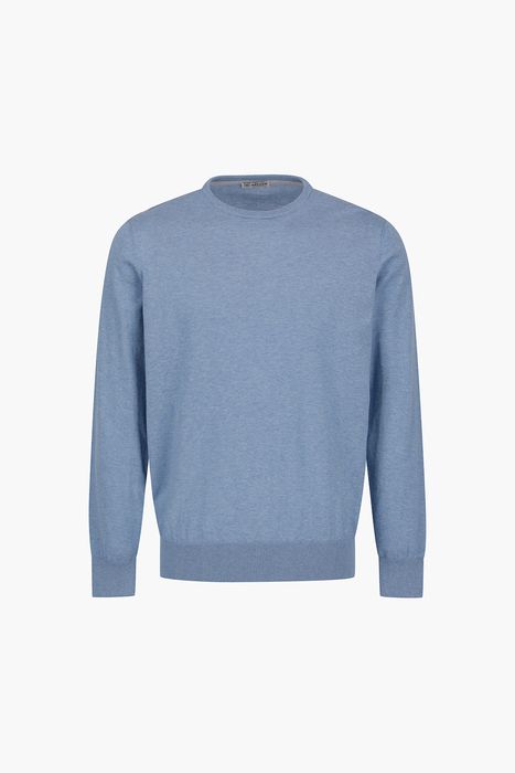 ROND 코튼 크루넥 긴소매 니트 BR1201 CS0515