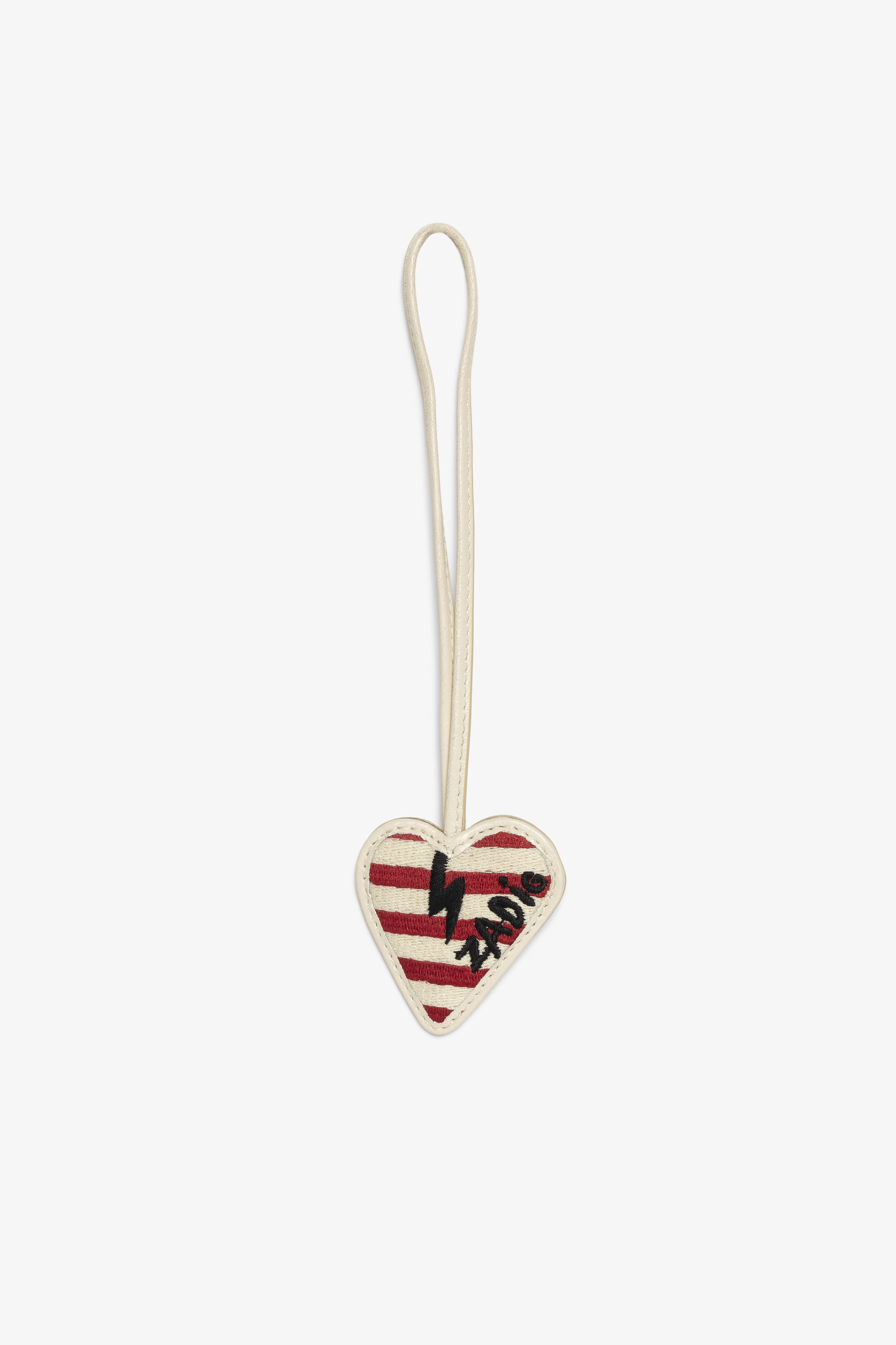 Flash Heart Keyring