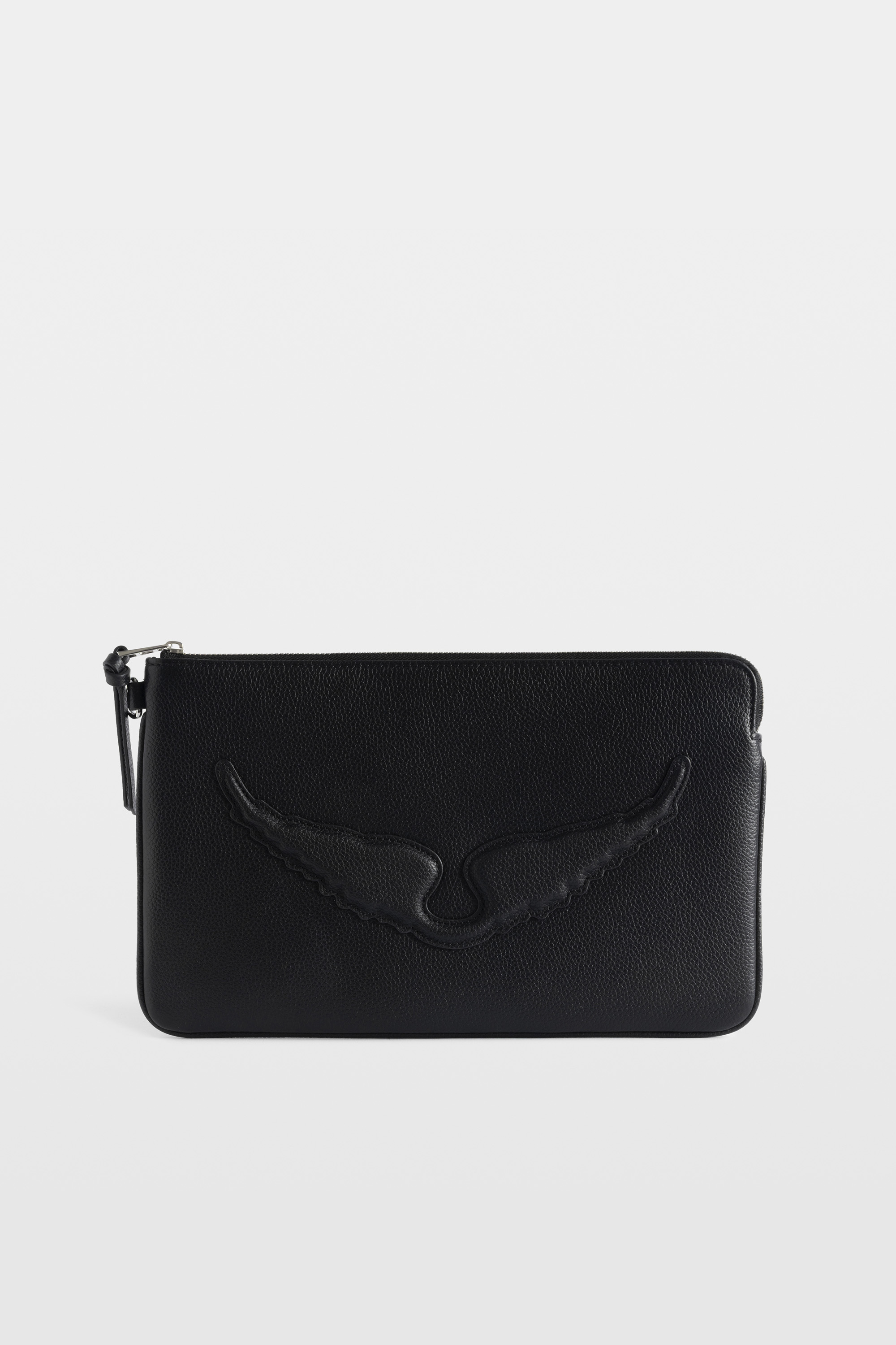 Angel Leather Clutch