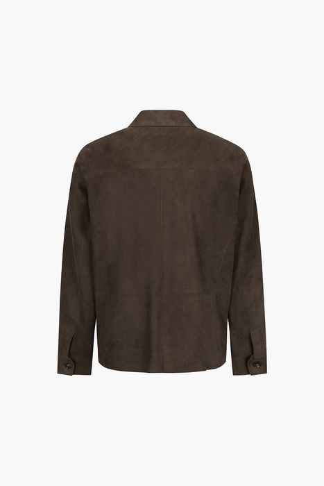 램스킨 스웨이드 플랩포켓 셔츠형 캐주얼 자켓 208U19PEL71327