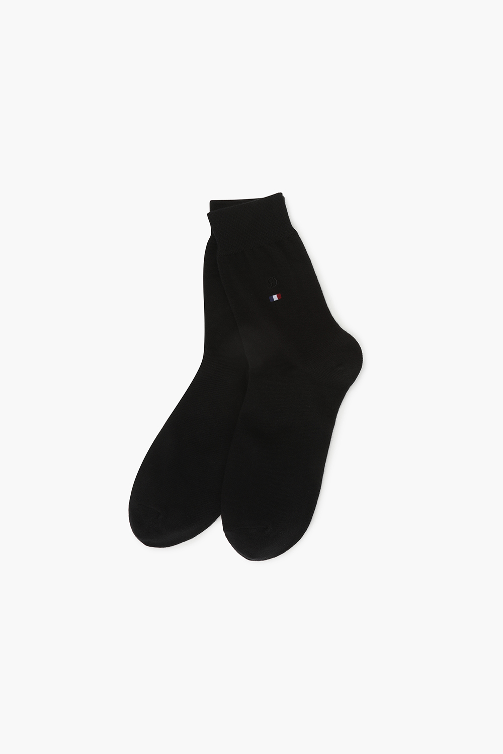 삼색 자수 1301 장목 양말 블랙 SE6SMA171301SBK