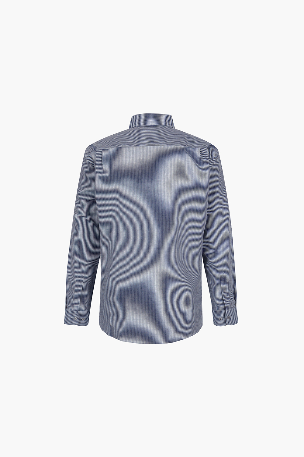 린넨 혼방 스트라이프 167 비즈니스 셔츠 블루 SE5SM11LS167SBU