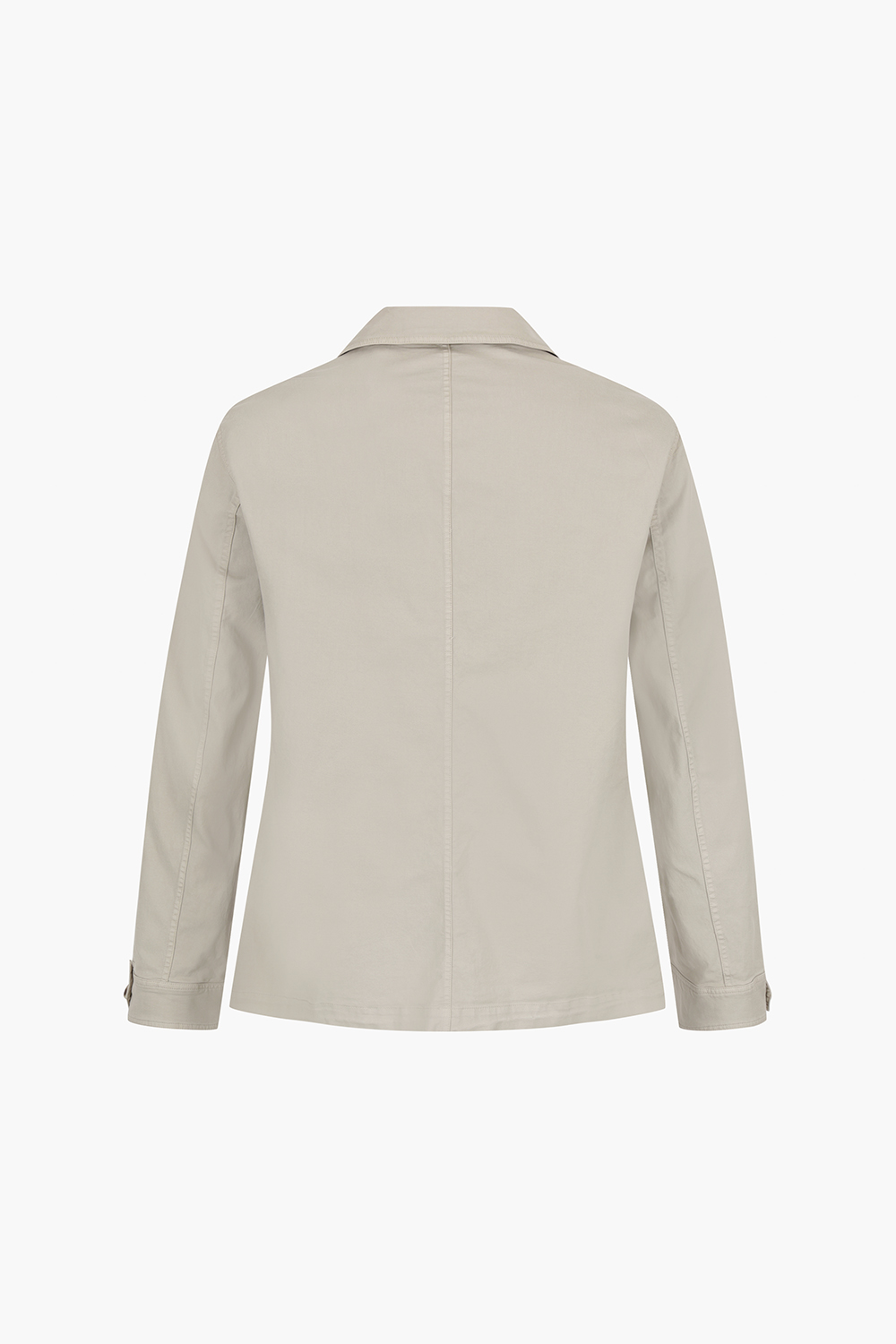 PAINTRE 코튼 라이크라 혼방 소매 로고 자수 101 베이지 캐주얼 자켓