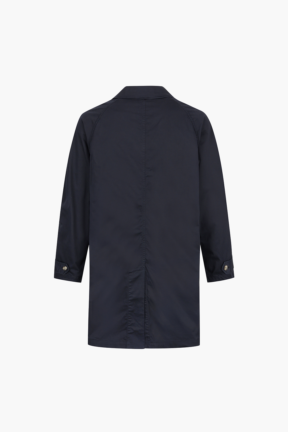 BOGART 코튼 스탠다드 하이넥 투웨이 102 다크네이비 트렌치 코트