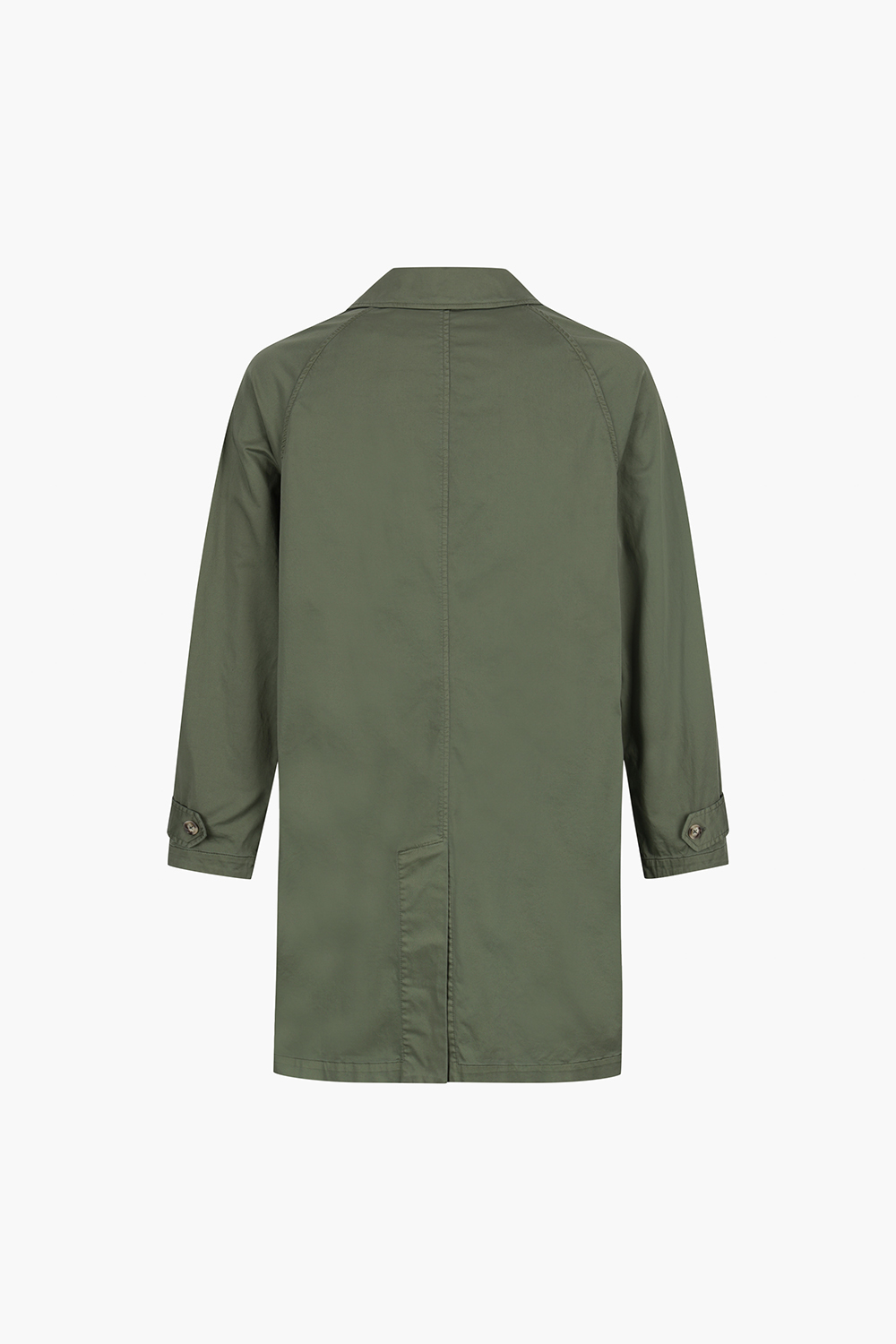 BOGART 코튼 스탠다드 하이넥 투웨이 102 카키 트렌치 코트