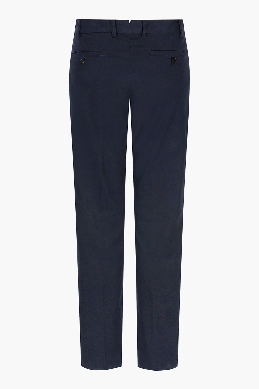 BOB 코튼 린넨 혼방 가먼트다잉 101 네이비 팬츠