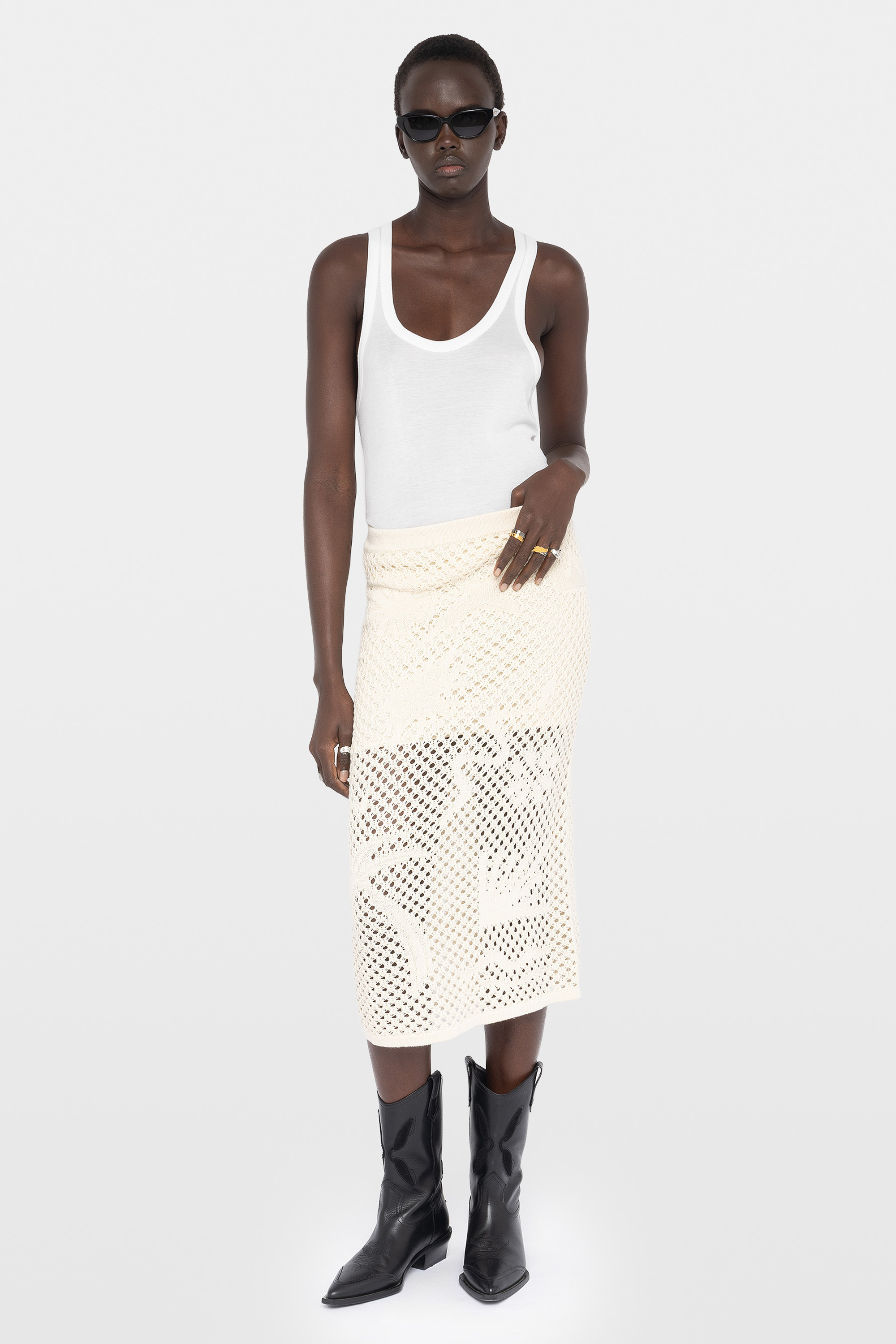 Soly Crochet Skirt