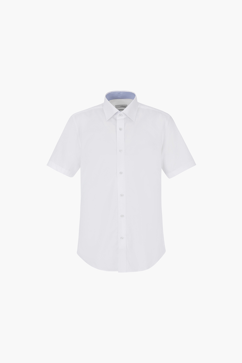 스트레치 배색 752 컴포터블 반팔 셔츠 화이트 SE5MM22HS752SWH