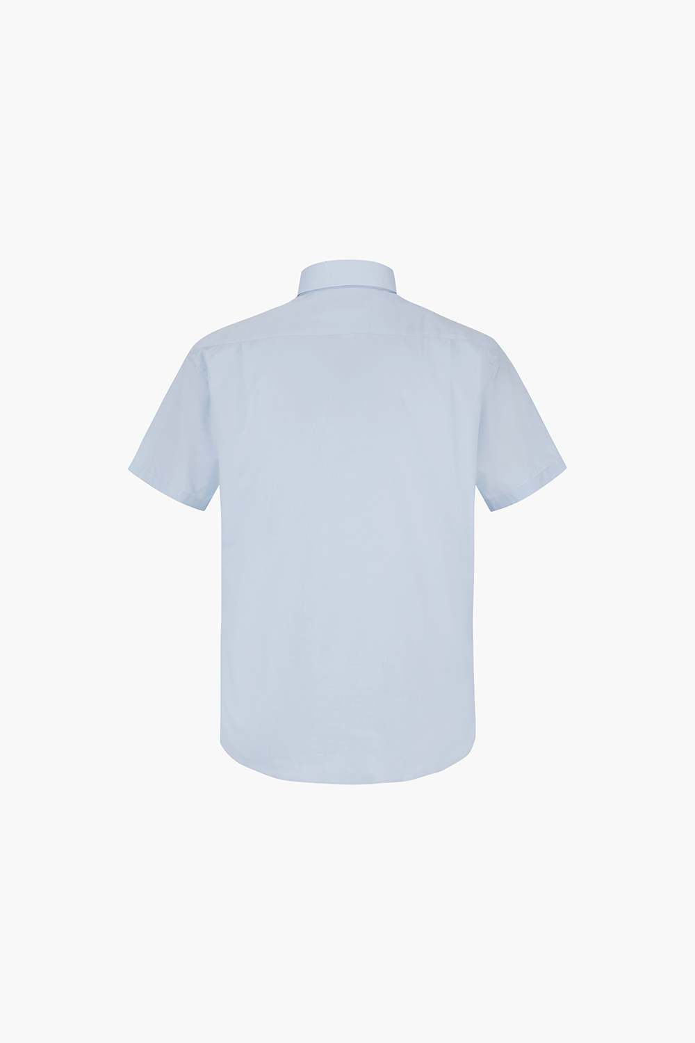 140's 순면 솔리드 101 비즈니스 반팔 셔츠 블루 SE4MM11HS101SBU