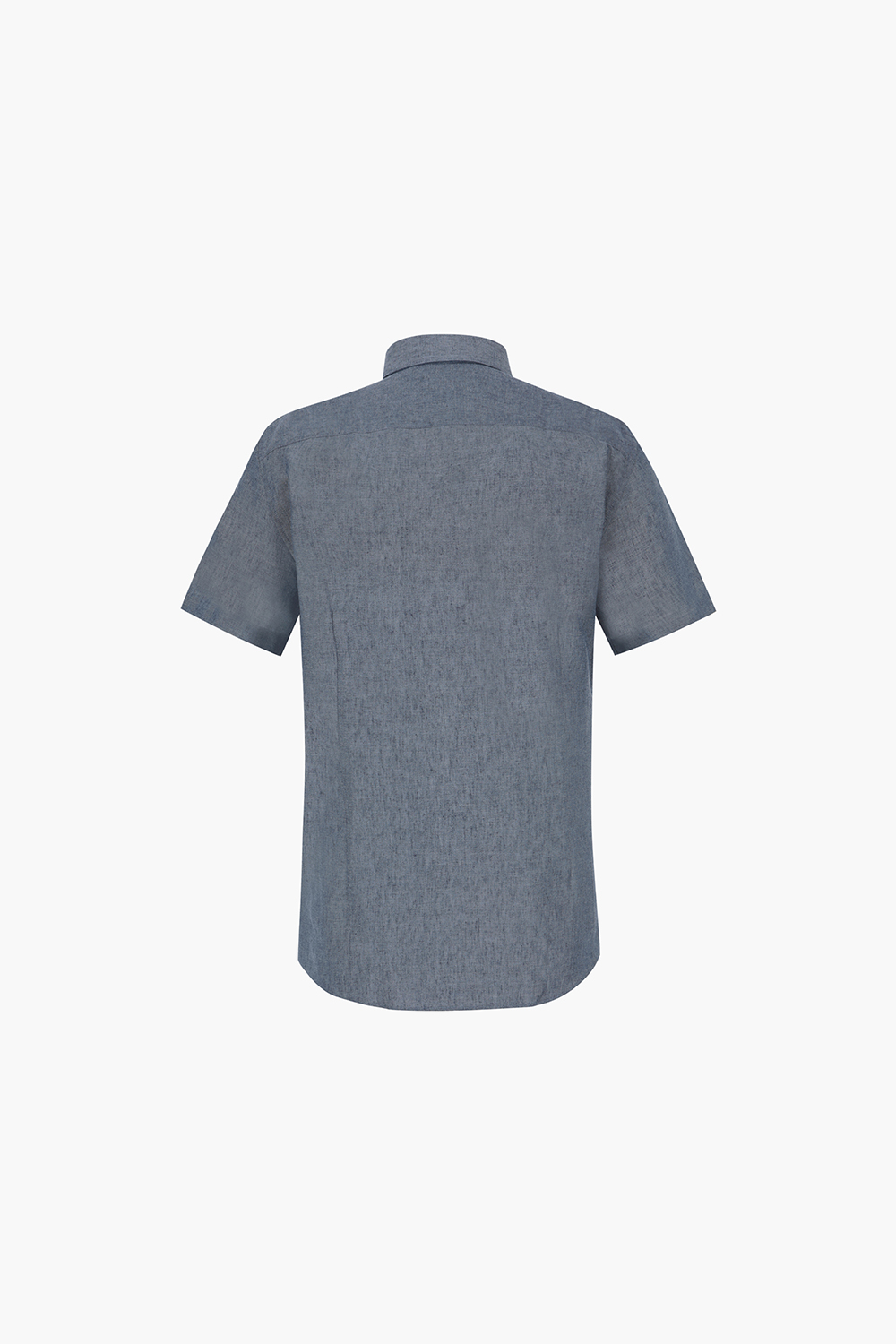 린넨 믹스 솔리드 757 컴포터블 반팔 셔츠 그레이 SE4MM22HS757SGY