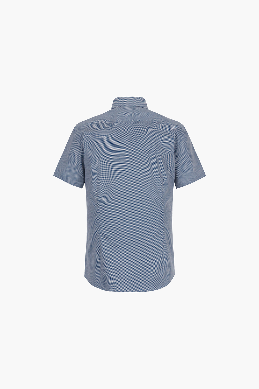 도트 프린트 762 컴포터블 반팔 셔츠 네이비 SE4MM22HS762SNY