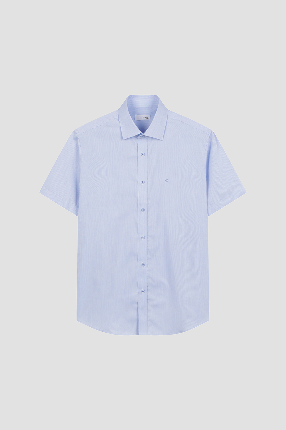 도비 솔리드 D 리벳 308 컴포터블 반팔 셔츠 블루 SE6MM21HS308SBU