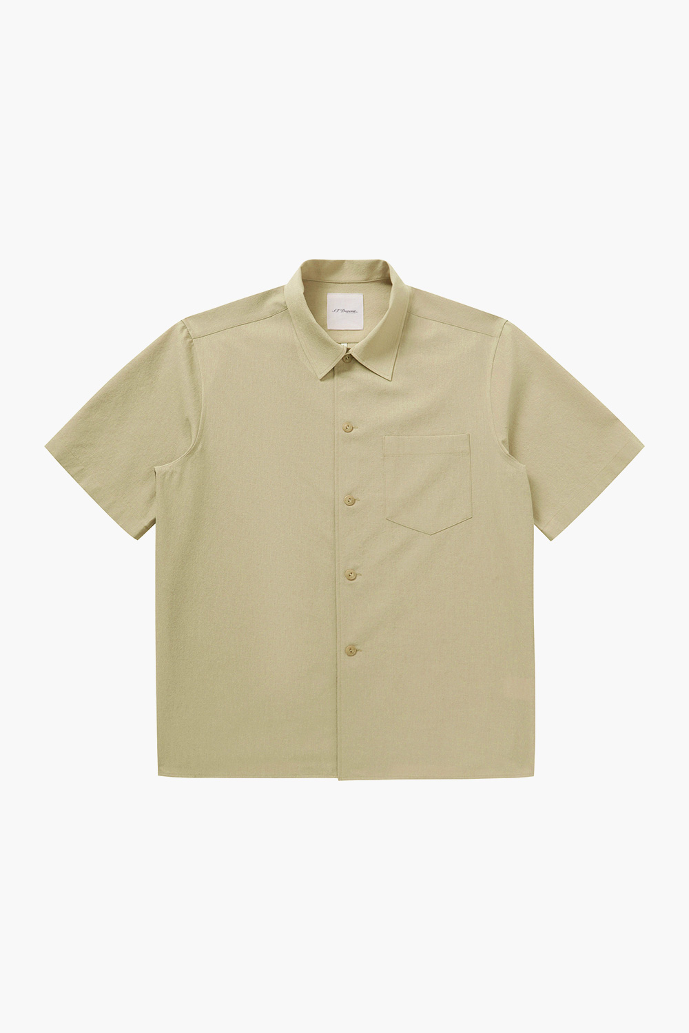 융착사 링클프리 워크레저 에센셜 반팔 셔츠 베이지 SE6MM22HS955SBE