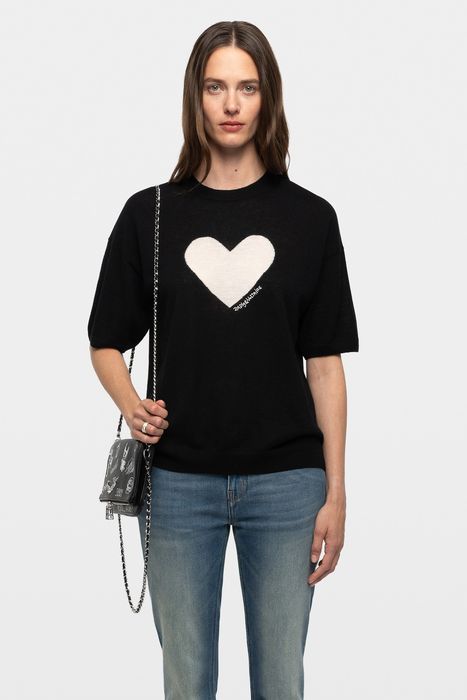 Idaz Heart Cashmere Knit