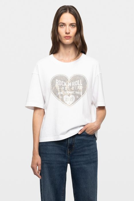 Taida Heart Strass T-shirt