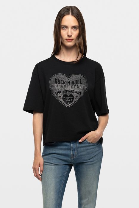 Taida Heart Strass T-shirt