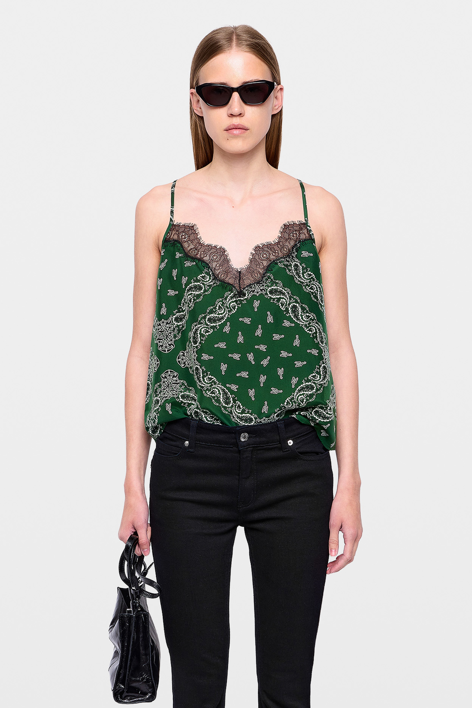 Cespa Bandana Silk Camisole