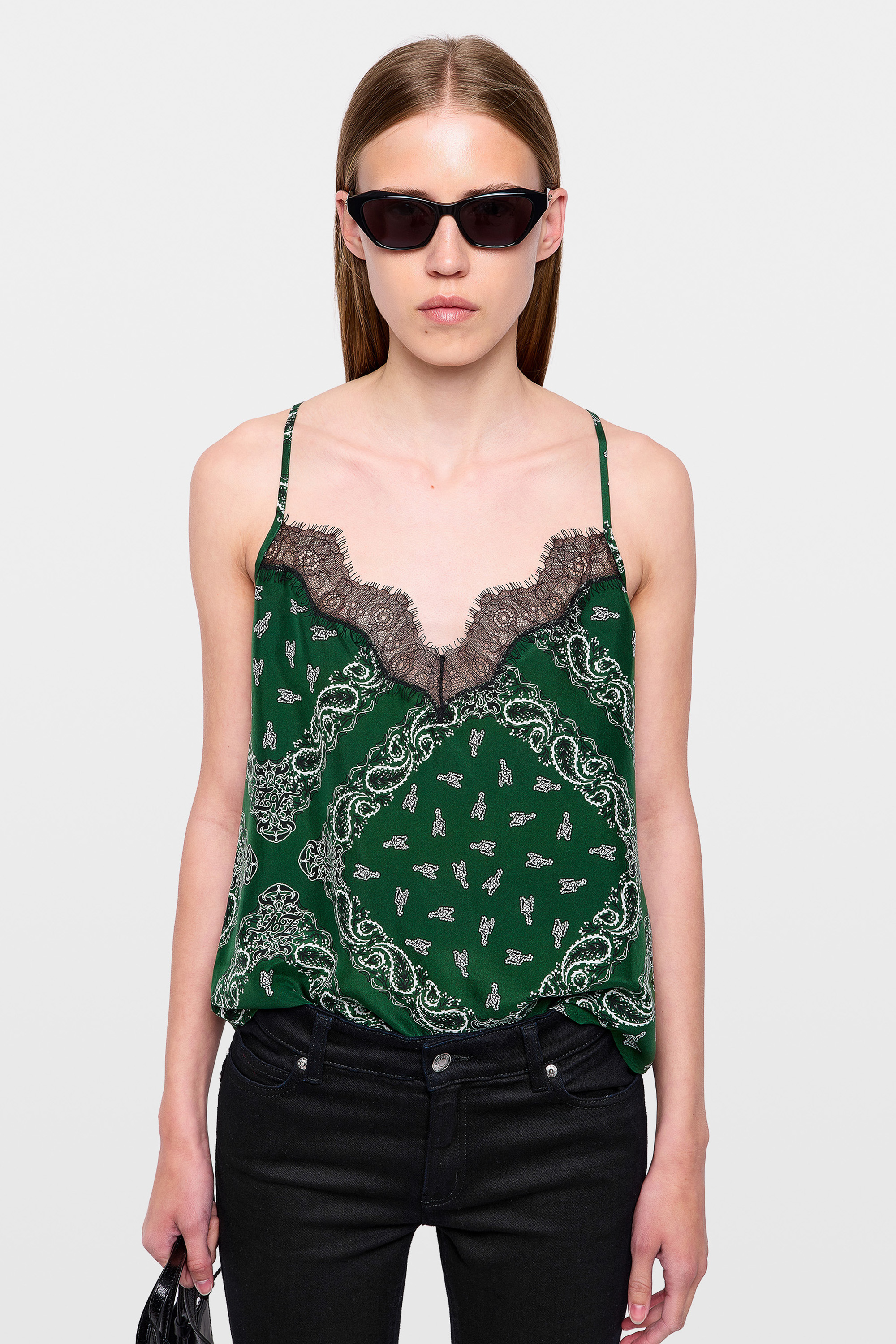 Cespa Bandana Silk Camisole