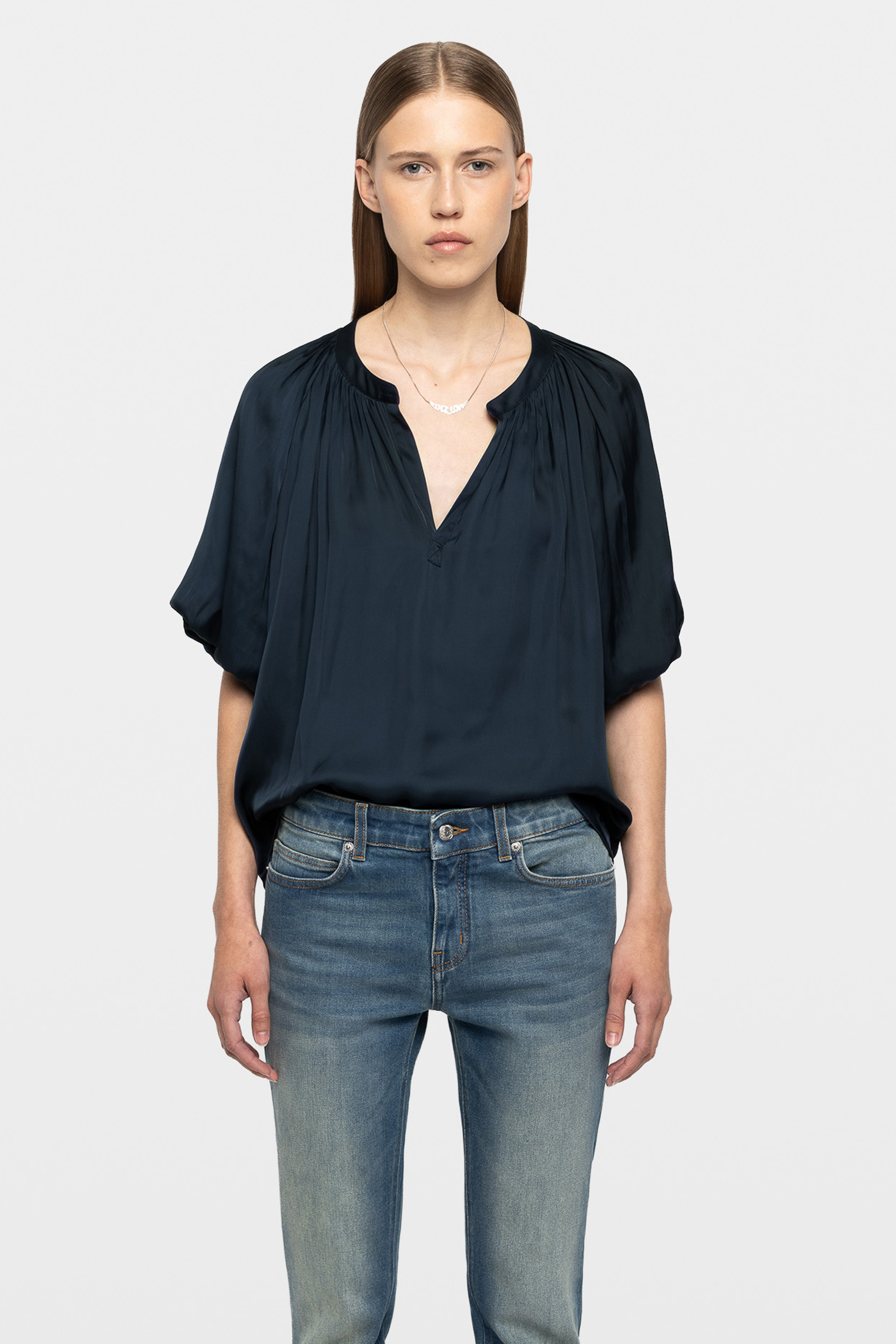 Teko Satin Blouse