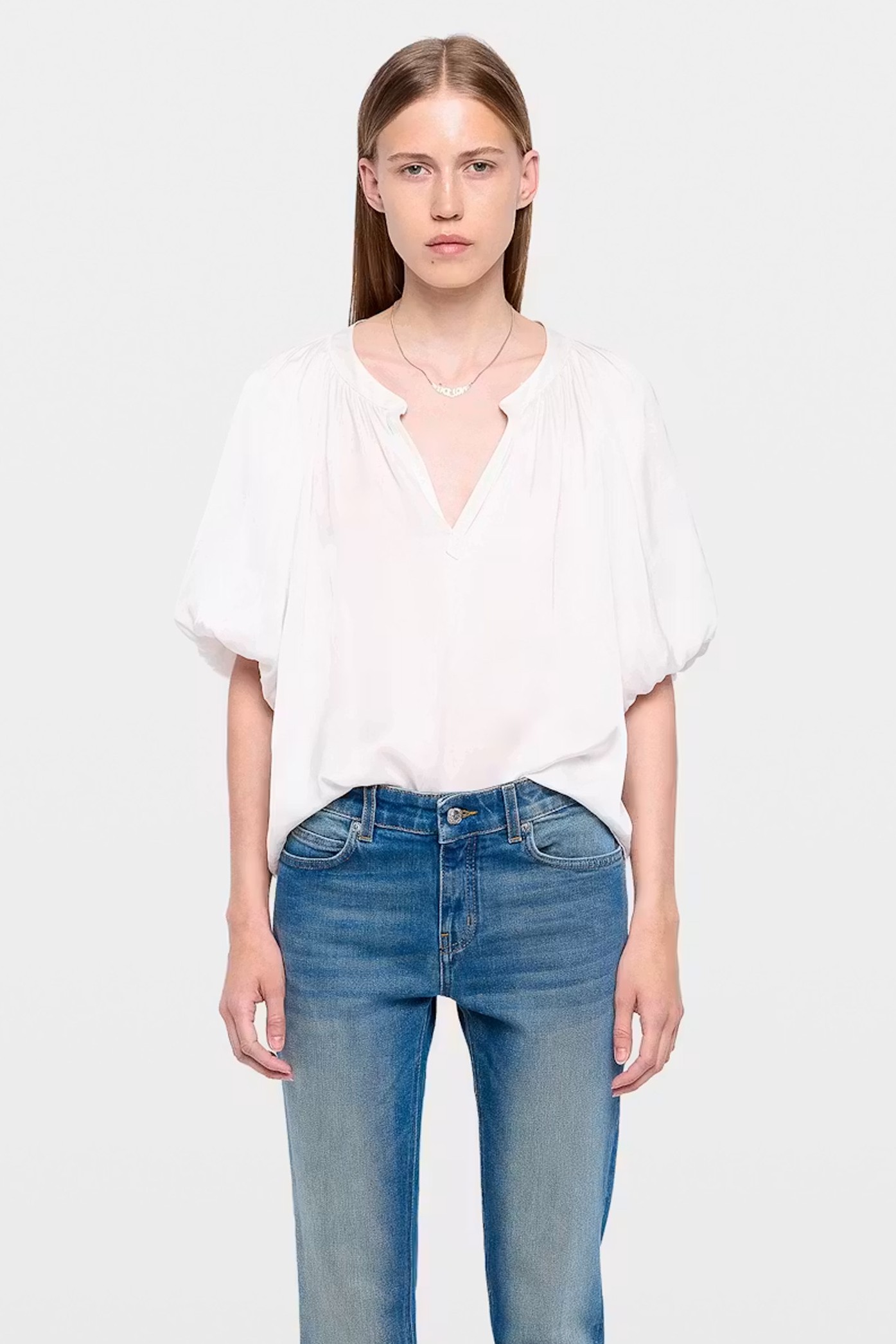 Teko Satin Blouse