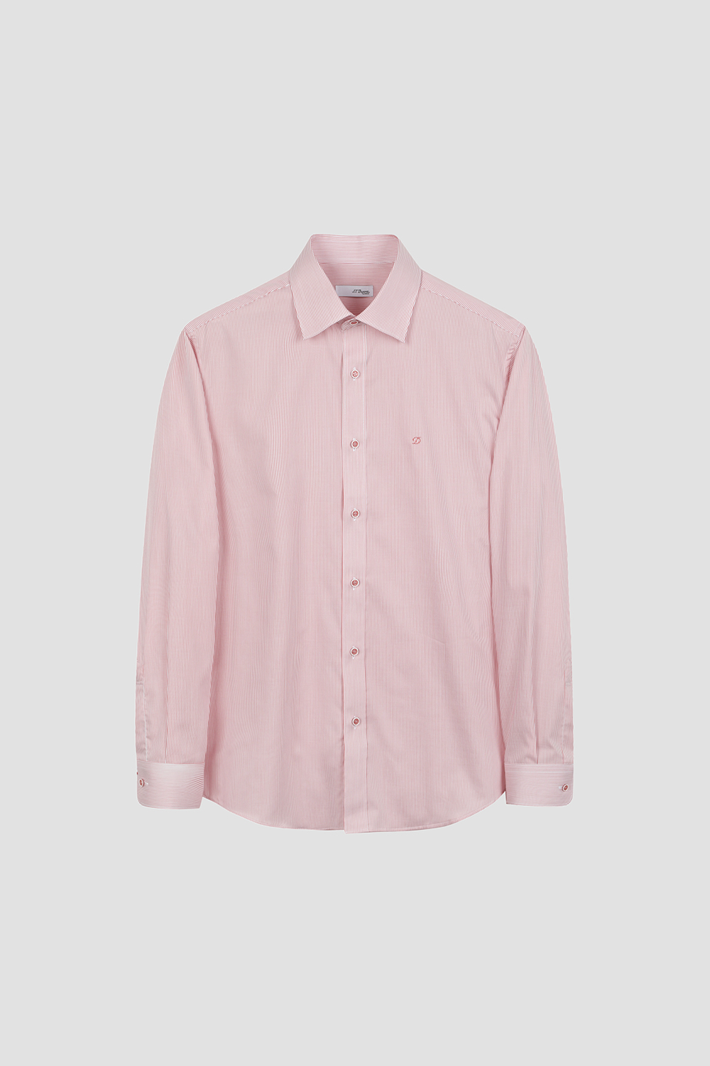 스트라이프 트리콜로르 자수 319 컴포터블 셔츠 레드 SE6SM21LS319SRD