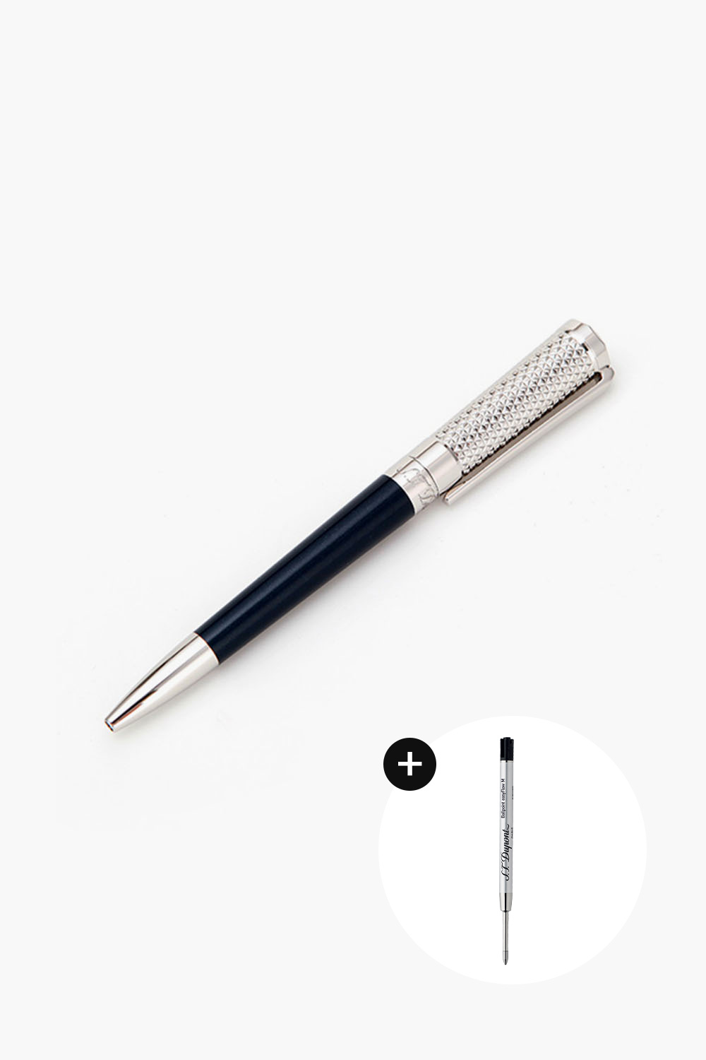 [PEN+REFILL SET] 리베르떼 볼펜 FIRE HEAD 블루