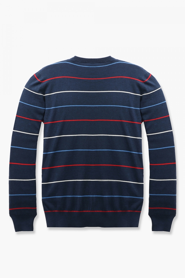 [아울렛특가] 0SKN10366 코튼 스트라이프 긴소매 니트 BR013P055602