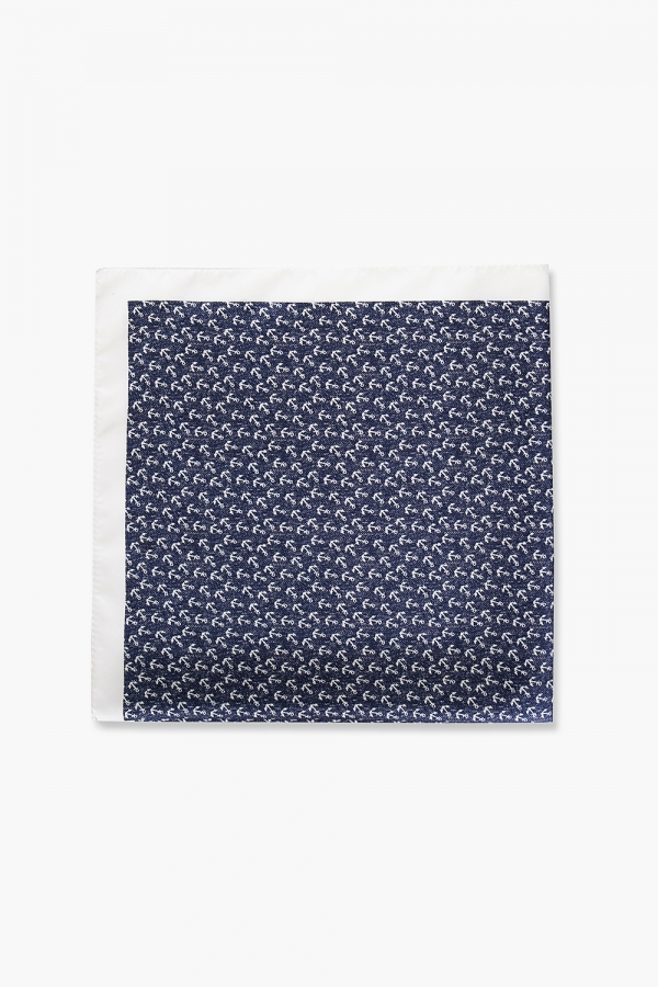 실크 베이직 301 다크네이비 스카프