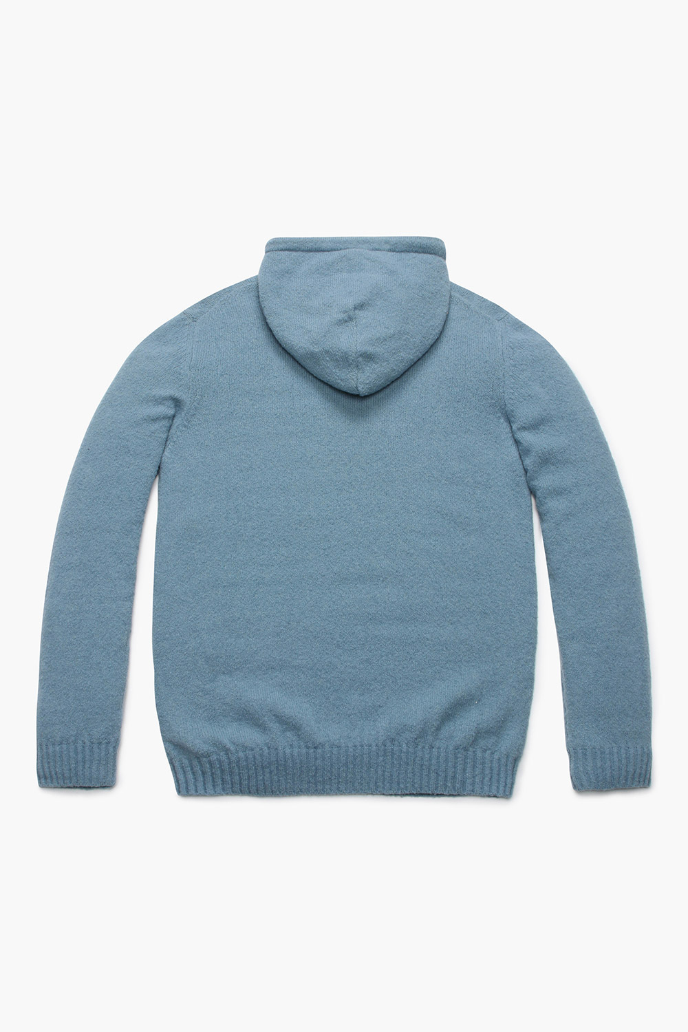 코튼 후드 102 라이트블루 긴소매 니트