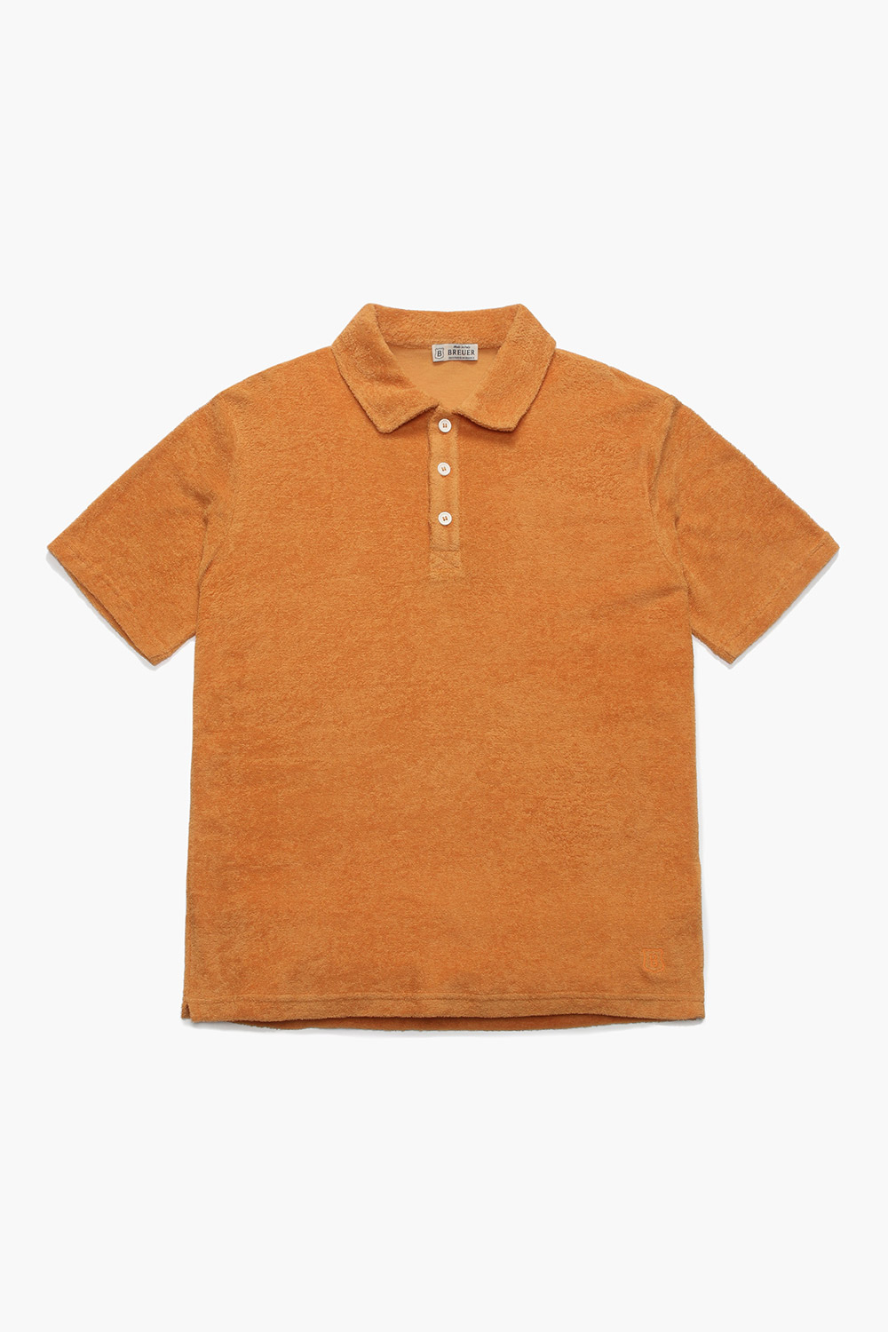 코튼 폴로 201 오렌지 반소매 티셔츠