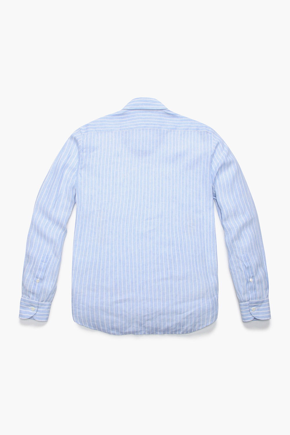 린넨 스트라이프 103 라이트블루 셔츠