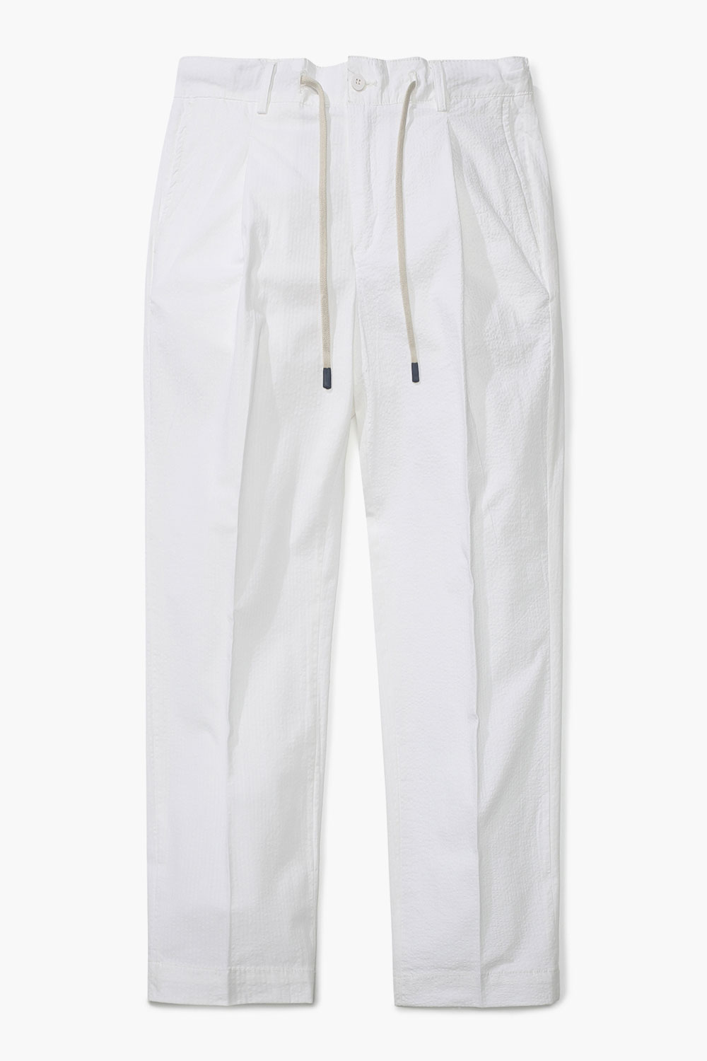 코튼 드로우스트링 세미와이드 캐주얼 팬츠 23SAMALFI772001