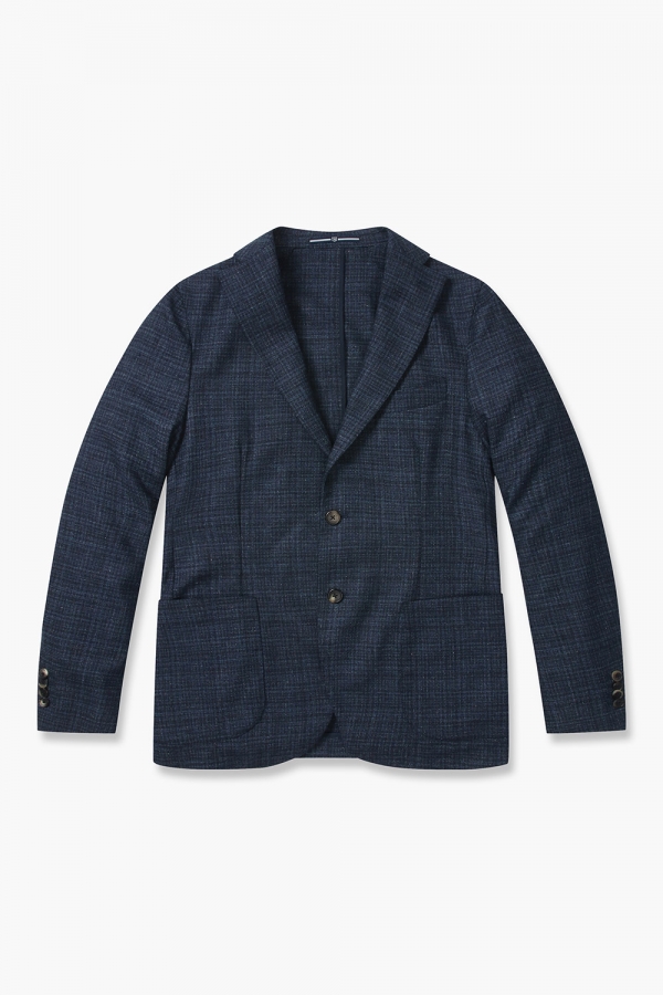 울 플란넬 체크 테일러드 자켓 GSH3516H351601