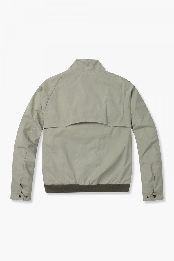 왁스 코튼 베이직 블루종 821 라이트그린 점퍼