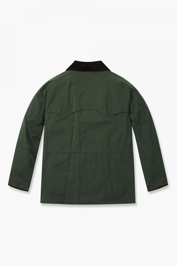 왁스 코튼 레글런 다운 야상 822 다크그린 점퍼