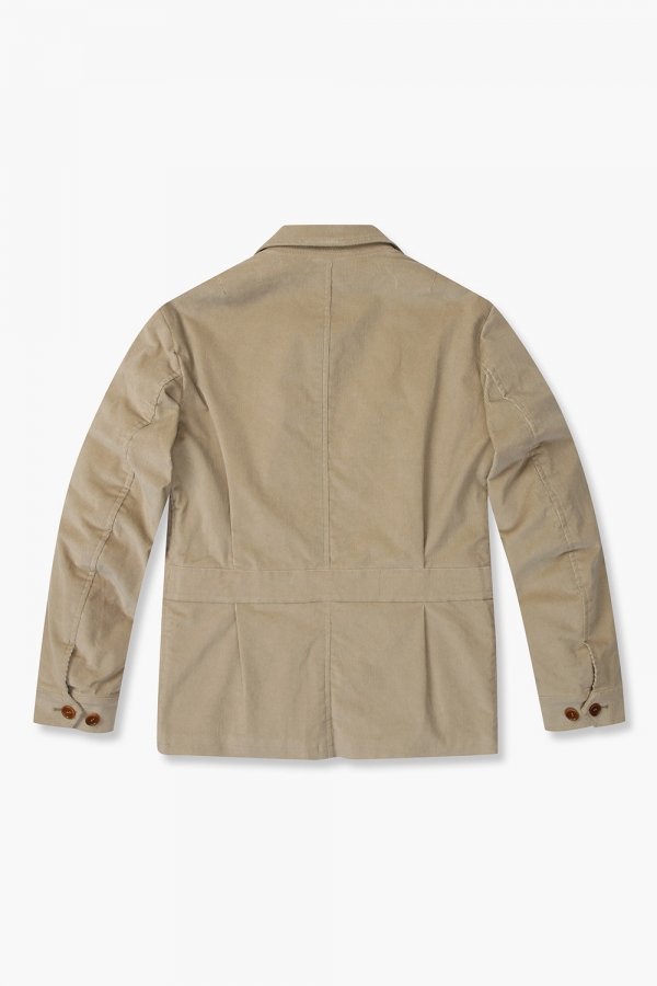 코튼 빅버튼 포켓 823 라이트브라운 캐주얼 자켓