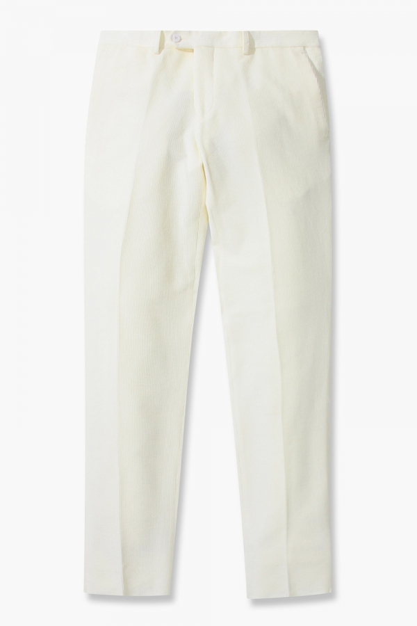 면 혼방 코듀로이 테이퍼드 804 아이보리 팬츠