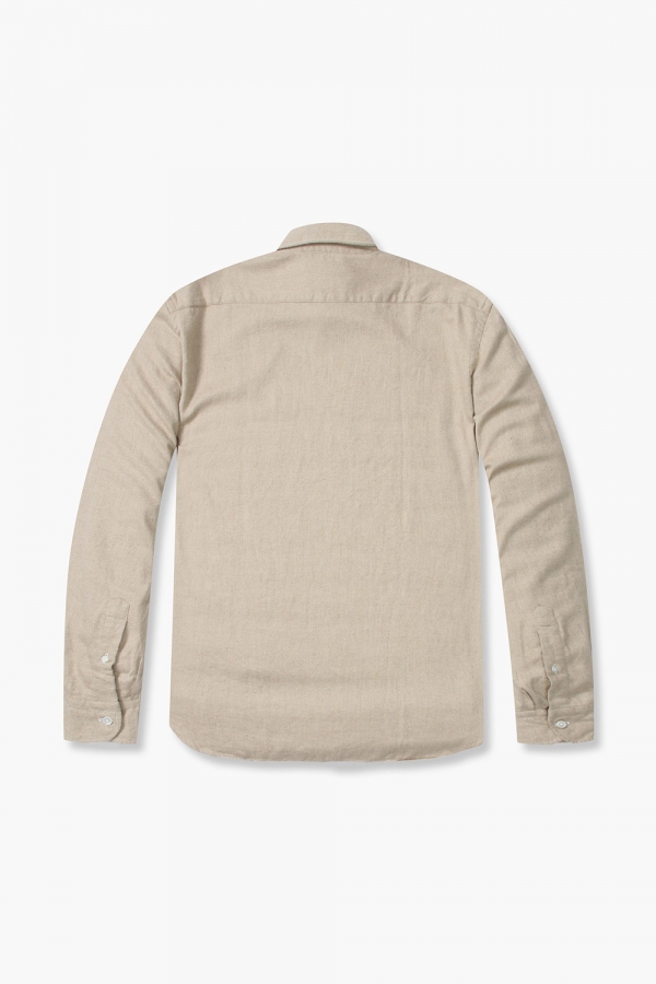 코튼 베이직 플란넬 301 베이지 셔츠