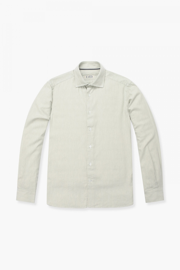 코튼 베이직 플란넬 310 라이트그린 셔츠