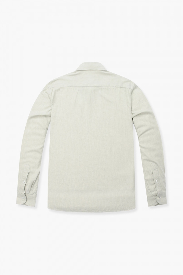 코튼 베이직 플란넬 310 라이트그린 셔츠