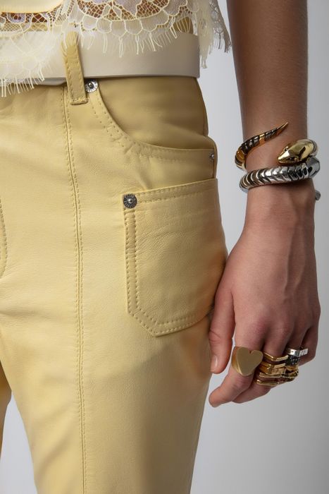 Elvir Leather Pants