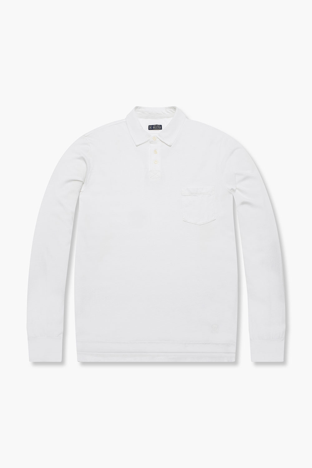 코튼 폴로 긴소매 티셔츠 67880P360009