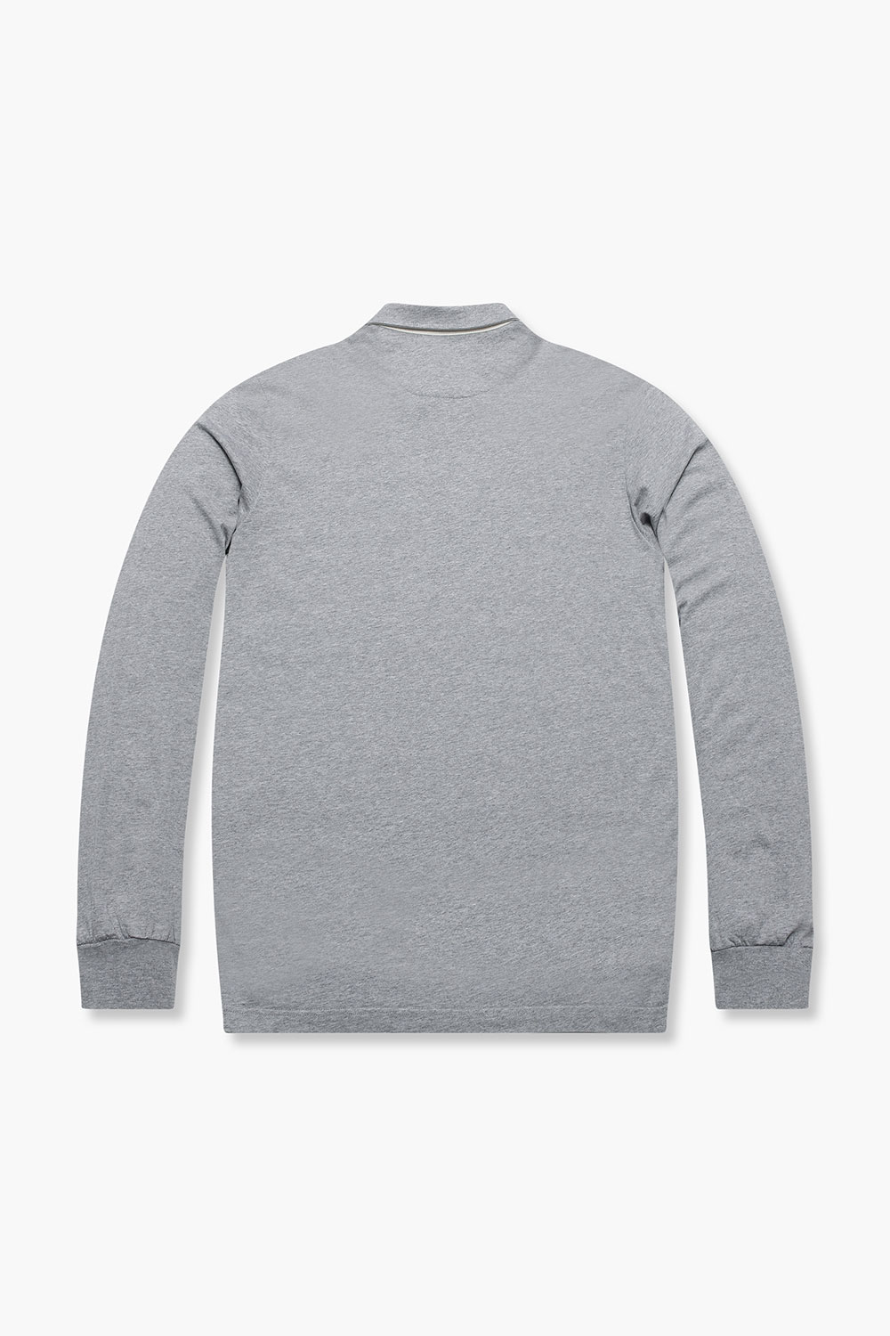 코튼 폴로 102 그레이 긴소매 티셔츠