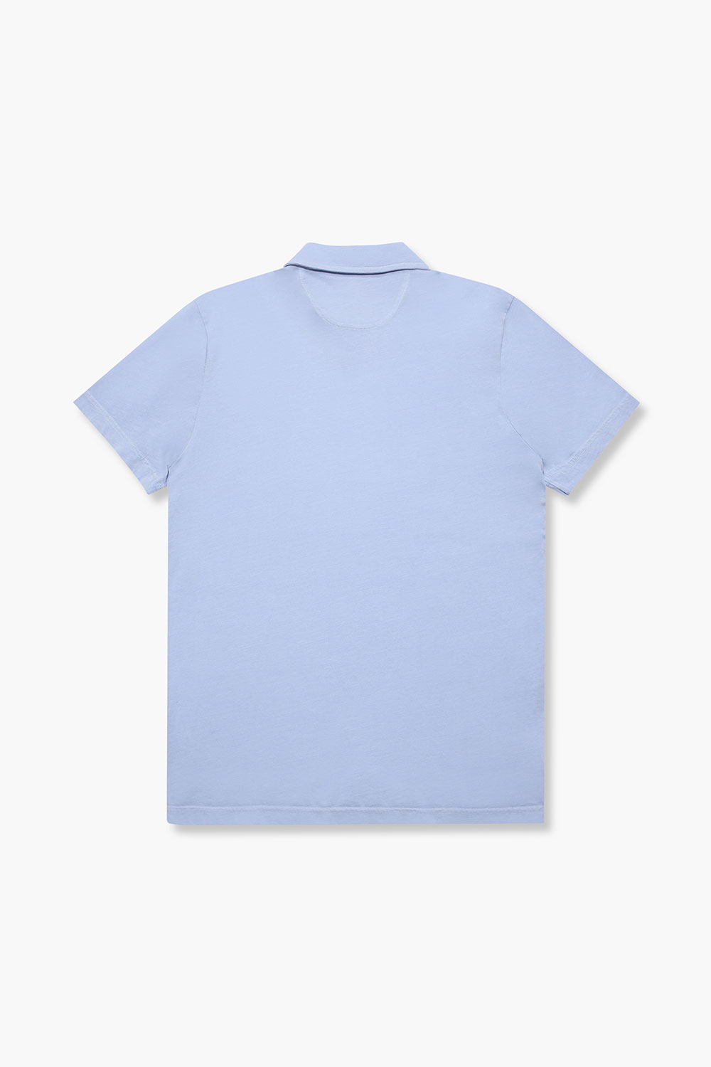 코튼 버튼 다운 포켓 501 라이트블루 반소매 티셔츠